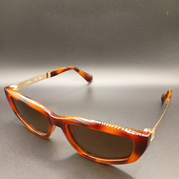 Max & Co. Tortoise Sunglasses with Bold Red Pouch - Picture 2 of 2